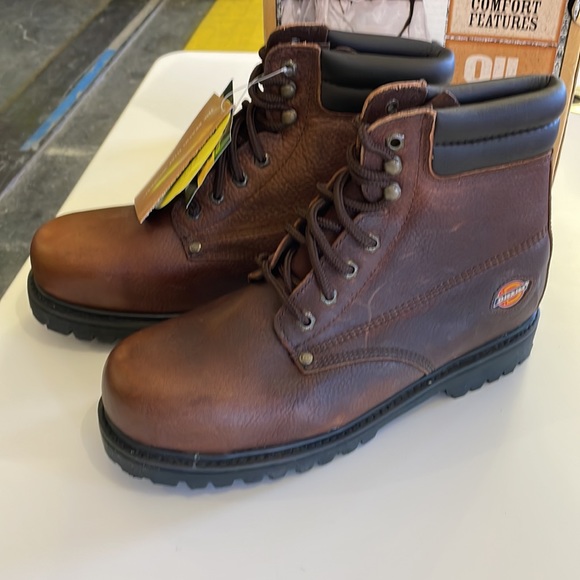 Dickies Shoes Dickies Mens Brown 5 Work Boot Steel Toe Poshmark
